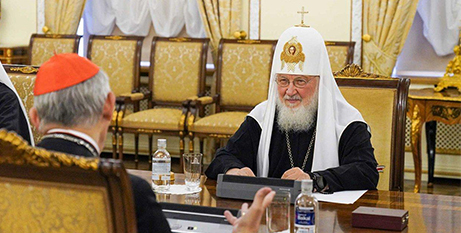 Our churches must serve peace Russian Orthodox leader tells