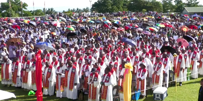 Papua New Guinea Catholics celebrate nation’s first saint