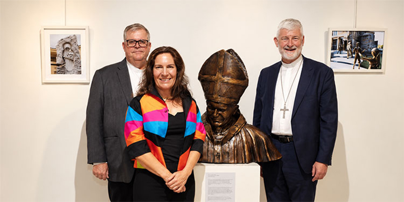 Sculptor wants to inspire next generation of priests